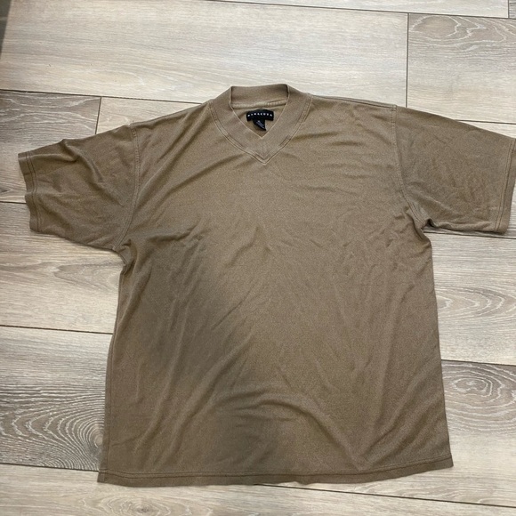 Mens Baracuta Brown Silk Blend Brown Shirt - Picture 1 of 4